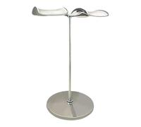 Ysyqkn Supporto per Cuffie da Scrivania, Supporto per Auricolari a Doppia Testa, Accessori da Scrivania per Giochi in Metallo, Regalo, Organizzazione da, Argent
