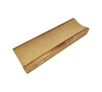 Ysyqkn Supporto per Manico di Chitarra, Culla di Supporto per Manico, Supporto in Legno Da 10 Pollici, Cuscino Espositivo Affidabile per Riparazioni Pulite D, Colore Del Legno