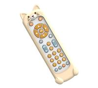 Ysyqkn Telecomando Musicale per Bambini, Giocattolo Sensoriale per L'apprendimento, Realizzato in Materiale PP, Adatto a Bambini E Bambine, Ideale Come R, Custodia bianca e gatto, Taglia unica