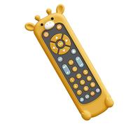 Ysyqkn Telecomando Musicale per Bambini, Giocattolo Sensoriale per L'apprendimento, Realizzato in Materiale PP, Adatto a Bambini E Bambine, Ideale Come R, Custodia giraffa nera, Taglia unica