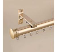 YSZBD Binario per Tende Silenzioso a Parete, Binario Singolo, Funge Anche da divisorio per Ambienti; Robusto Binario per Tende per garantire la Privacy.(A,85cm)