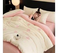 YSZBD Coperta Matrimoniale Invernale Morbidosa Trapunte Invernali Piazza E Mezza Piumoni Singoli/Matrimoniali Piumone Matrimoniale 4 Stagioni (#3,180x220cm-3.25kg)