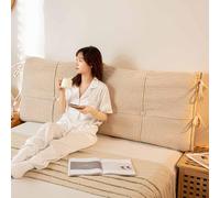 YSZBD Cuscino Testata Letto Matrimoniale Sfoderabile Cuscino da Lettura per Letto Rigido Cuscini Testata Letto Singolo/Matrimoniale(#3,180x60x10cm)