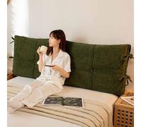 YSZBD Cuscino Testata Letto Matrimoniale Sfoderabile Cuscino da Lettura per Letto Rigido Cuscini Testata Letto Singolo/Matrimoniale(#4,200x60x10cm)