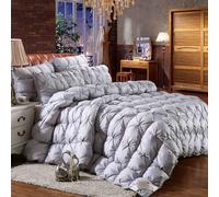 YSZBD Piumone Matrimoniale Piuma D'Oca Trapunte Invernali Singole/Matrimoniali Piumoni Invernali Piuma D'Oca Coperta Termica Leggera(#4,150x200cm-3kg)