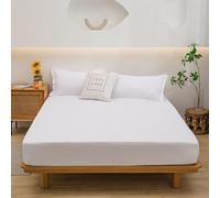 YSZBD Spannbetttuch Bettlaken Baumwolle Spannbettlaken 90x200cm SpannbetttüCher Fitted Sheet Cotton Größe und Farbe WäHlbar(#1,pillowcaseX2)