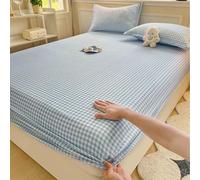 YSZBD Spannbetttuch Bettlaken Baumwolle Spannbettlaken 90x200cm SpannbetttüCher Fitted Sheet Cotton Größe und Farbe WäHlbar(#19,pillowcaseX2)