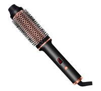 YSZWIN Spazzola termica Spazzola arricciacapelli riscaldata da 1,5 pollici Ferro arricciacapelli in ceramica Spazzola volumizzante Spazzola rotonda riscaldante Pettine bigodino for capelli da viaggio