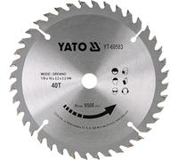 YT YATO-60583-Sega circolare TCT per legno 40t 170 * 16 mm