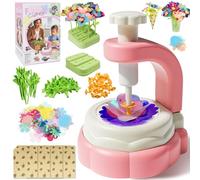 YTACREA Lavoretti Creativi di Fiori per Bambini, Regalo Bambina 4-12 Anni, Bouquet Fai da te Set Regali, Fai da te Lavoretti Creativi Giocattolo Regalo per Ragazze, Kit Giardinaggio Bambini