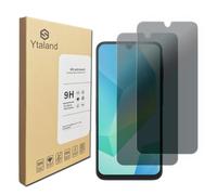 Ytaland - 2 pellicole protettive per la privacy per Samsung Galaxy A16 4G/5G, anti-spy, anti-spy, anti-spione, durezza 9H, senza bolle]