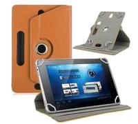 Ytaland Custodia Universale per Doogee U10/U9/Whitedeer/Wqplo Tablet 10", Compatibile con Sgin 10.1"/Facetel/Yestel, Magnetica Cover in Pelle PU per Tablet 10 Pollici (Marrone)