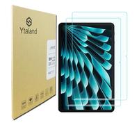 Ytaland - Pellicola proteggi schermo in vetro temperato per tablet DOOGEE T40 Pro da 12", confezione da 2, anti-impronte, senza bolle