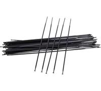 YTBHSHXZ 20 Pezzi Raggi for Bicicletta for Bici da Strada di Montagna for a Testa Dritta con for pples 14G(298mm)
