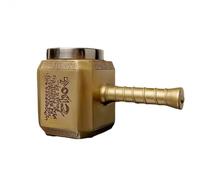 YTBHSHXZ Acciaio Inossidabile da 15,2 Once con cavatappi - Regalo Ispirato alla Mitologia norrena e a D&, Metallico(Metallic)