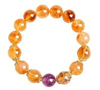 YTBHSHXZ Braccialetti elastici con perline di pietre preziose, regalo di gioielli Chakra, 10 mm(8mm)