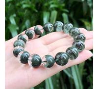 YTBHSHXZ Braccialetto con perline di cristalli curativi e pietre preziose for donna e uomo, gioielli for meditazione Reiki, 13 mm(8mm)