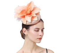 YTBHSHXZ， Cappello da sposa con fiori in schiuma, accessorio for capelli da sposa(As picture)