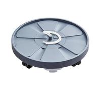 YTBHSHXZ con Ruote bloccabili, Resistente, previene Danni al Pavimento, fornisce Supporto Mobile for stoccaggio Acqua for Interni/Esterni(Grey L)