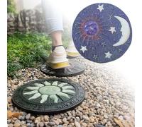 YTBHSHXZ, Decorazione da Giardino con Motivo a Sole Vintage Europeo for vialetti/Cortile/Cortile, Ornamento Decorativo for Interni(Style4,3PCS)