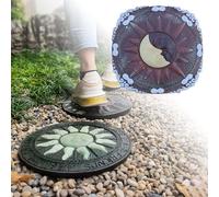 YTBHSHXZ, Decorazione da Giardino con Motivo a Sole Vintage Europeo for vialetti/Cortile/Cortile, Ornamento Decorativo for Interni(Style2,3PCS)