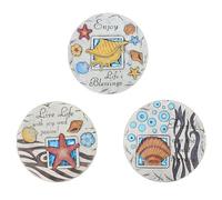 YTBHSHXZ, Decorazione murale con Motivo a Stelle Marine e Conchiglie, con spago, pavimentazione Antiscivolo for vialetti e Giardini(1 Pack)