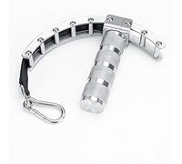 YTBHSHXZ Esercitatore for Polso, Impugnatura in Acciaio Inossidabile for Esercizi di Braccio Ferro, Design bilaterale con zigrinata for Allenamento in Palestra Fitness Aumento della pronazione