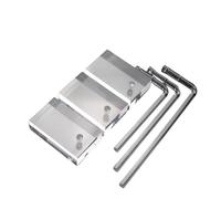 YTBHSHXZ, Espositore for gioielli in acrilico, espositore for gioielli in argento, espositore for orecchini in giada(A 3pcs)