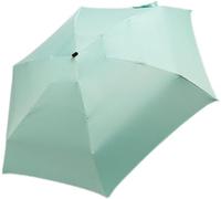 YTBHSHXZ ombrello, Ombrello a 6 stecche antivento anti-ultravioletti, piccolo, leggero, resistente, mini, pieghevole(Green)