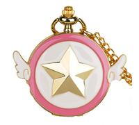 YTBHSHXZ orologio da tasca e catena, Acquista Orologio da tasca colorato Sailor Moon for bambini Collana con ciondolo vintage Grils Regalo da donna Fob Orologi da tasca Collana a catena