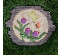 YTBHSHXZ, Pavimentazione Decorativa Multicolore for Giardini, pavimentazione Antiscivolo for vialetti e vialetti for Cortili/sentieri/Cortili(Style4,3PCS)