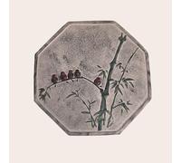 YTBHSHXZ, Pavimentazione in Resina con Motivi Floreali for aiuole, passerelle, Aree laghetto, Decorazioni for Esterni e Interni.(Bamboo,1PC)