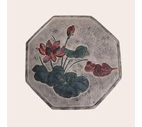 YTBHSHXZ, Pavimentazione in Resina con Motivi Floreali for aiuole, passerelle, Aree laghetto, Decorazioni for Esterni e Interni.(Lotus,1PC)