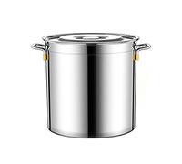 YTBHSHXZ Pentola for verdure in acciaio inossidabile 304, alta capacità, adatta a varie fonti di calore(35 * 35cm)