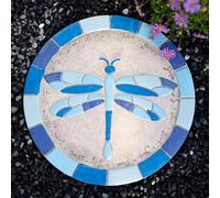 YTBHSHXZ, Pietra Decorativa squisita for sentieri con Motivo a Sole, Farfalla, Fiore e Libellula, Decorazione for Giardini/sentieri(Dragonfly)