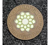 YTBHSHXZ, Pietre Decorative da Giardino Resistenti alle intemperie da 13", Pietra Rotonda Resistente for aiuole e Cortili(Style1)