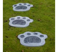 YTBHSHXZ, Pietre Decorative for Esterni Bear Paw Styling, graziose Pietre Decorative for Il Giardino, Adatte a Tutte Le Stagioni(3PCS)