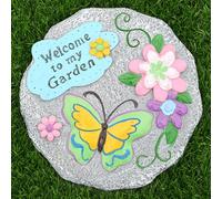 YTBHSHXZ, Pietre Decorative for Esterni Vivaci, Pietre Decorative for aiuole, gradini e vialetti in Resina Ecologica(Butterfly,1PC)