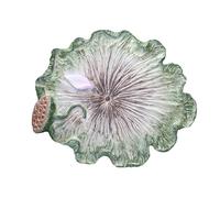 YTBHSHXZ, Pietre Decorative for Giardini con modellazione di Foglie di Loto dimensionali, Pietre Decorative for Cortili/Prati/sentieri(1PC)
