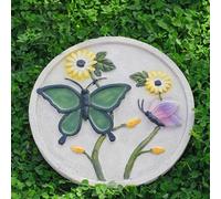 YTBHSHXZ, Pietre Decorative for vialetti e sentieri in Resina dimensionale for Prati, Pietre Decorative Multicolori for Giardini(Green)