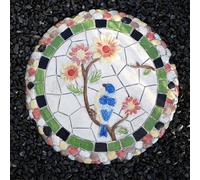 YTBHSHXZ, Pietre Decorative Multicolori for vialetti, con Motivo Tridimensionale Rotondo, Φ 13", for sentieri, Prati e Aree laghetto.(Bird,3PCS)