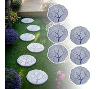 YTBHSHXZ, Pietre Decorative realistiche for modellazione di Tronchi, pavimentazione Resistente alle intemperie for vialetti, Cortili e Giardini(6PCS)