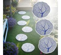 YTBHSHXZ, Pietre Decorative realistiche for modellazione di Tronchi, pavimentazione Resistente alle intemperie for vialetti, Cortili e Giardini(3PCS)
