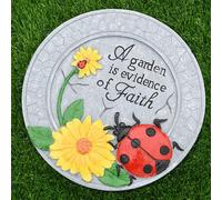 YTBHSHXZ, Pietre for camminamenti da Esterno con Motivo a Coccinella, Farfalla, Resina Ecologica for abbellire Il Paesaggio.(Ladybug,3PCS)