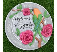 YTBHSHXZ, Pietre for camminamenti da Esterno con Motivo a Coccinella, Farfalla, Resina Ecologica for abbellire Il Paesaggio.(Bird,3PCS)