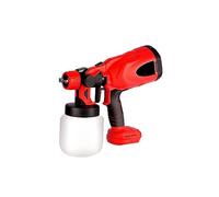 YTBHSHXZ, Pistola a spruzzo elettrica senza fili da 800 ml, portatile, for la disinfezione domestica, con manopola di facile regolazione, for batteria da 18 V(Red no Battery)