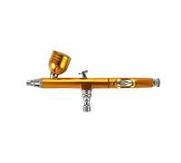 YTBHSHXZ, Pistola a spruzzo for vernice con alimentazione ad aerografo da 0,3 mm, for decorazioni di torte, unghie, manicure, modellini di auto, con strumenti di pulizia.(Nt 133g 1)