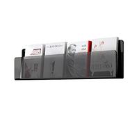 YTBHSHXZ, Portariviste da parete for arredamento ufficio, casa, soggiorno(Dark Gray,40cm(15 3/4"))