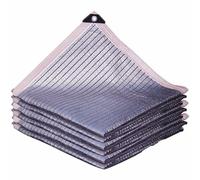 YTBHSHXZ, Rete Parasole in Alluminio, Protezione Solare al 75%, for Auto, Telo in Rete for Piante da Serra, Parasole for Patio con Occhielli for Esterni(2x2m/6.56x6.56ft)