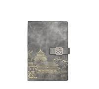 YTBHSHXZ Scatola regalo in stile cinese, forniture for ufficio, cancelleria, agenda, blocco note retrò, diario(C)